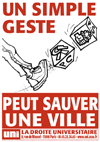 Municipales 2001 : Un simple geste peut sauver une ville