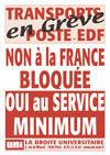 Pour que grèves ne rime plus avec galère, exigeons un service minimum dans les services publics
