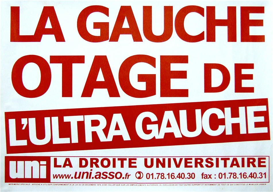 La gauche, otage de l&rsquo;ultra gauche