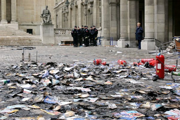 La Sorbonne pendant le CPE