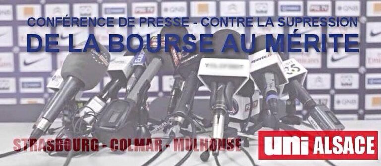 Conférence de presse de l&rsquo;UNI Alsace
