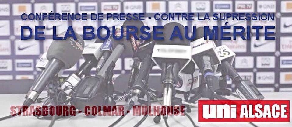 Conférence de presse de l&rsquo;UNI Alsace