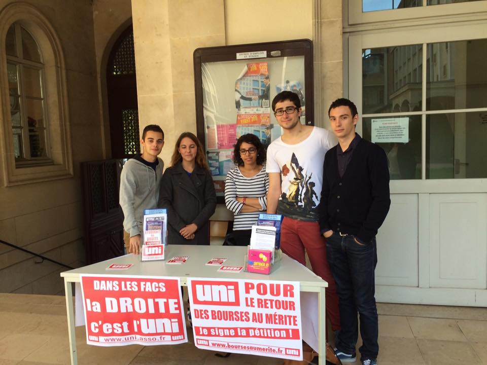 L&rsquo;UNI informe les étudiants pour le retour de la bourse au mérite