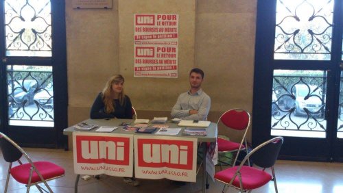 L&rsquo;UNI Aix-Marseille présent au Forum des associations de la Fac de Droit