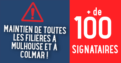 L&rsquo;UNI lance une pétition pour sauver l&rsquo;université de Haute-Alsace !