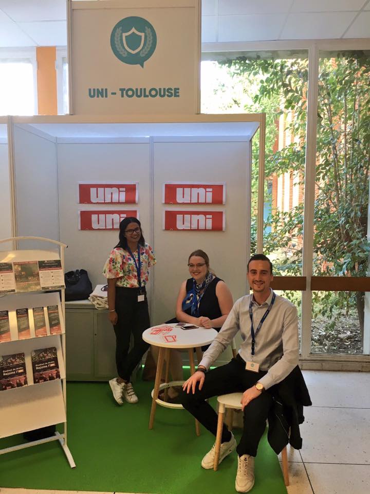 L&rsquo;UNI Toulouse présente au forum de rentrée d&rsquo;UT1