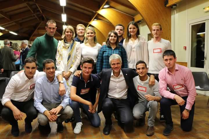 L&rsquo;UNI Limoges au meeting de Laurent Wauquiez