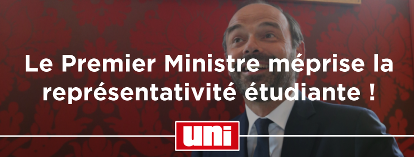 Edouard Philippe méprise la représentativité étudiante