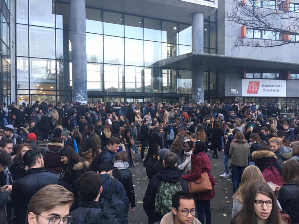 Blocage de la Faculté de Droit