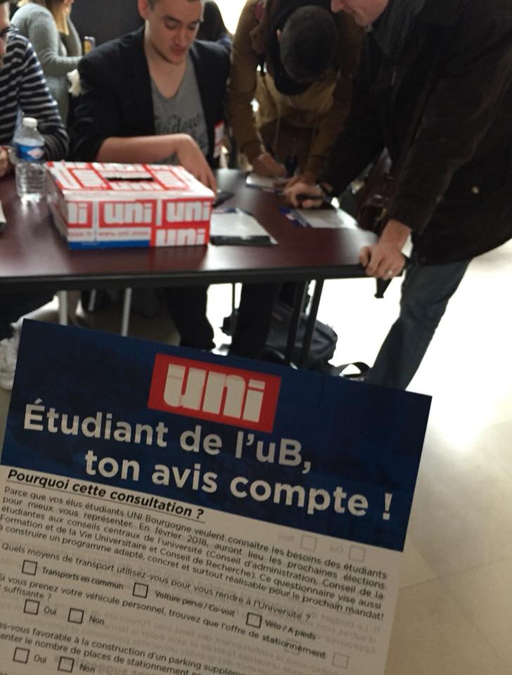 Etudiant de l&rsquo;UB ton avis compte !