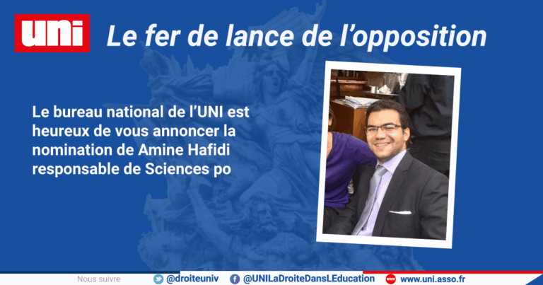 Changement de responsable à Sciences Po