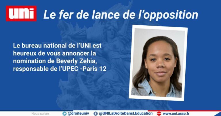 Beverly devient la nouvelle responsable de la…