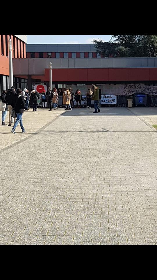 La fac de lettres de nouveau bloquée…