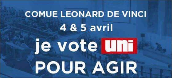 Elections au pôle universitaire Léonard de Vinci