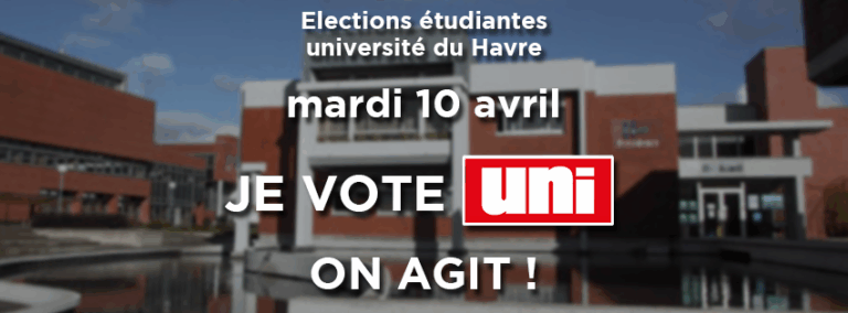 Elections à l&rsquo;université du Havre