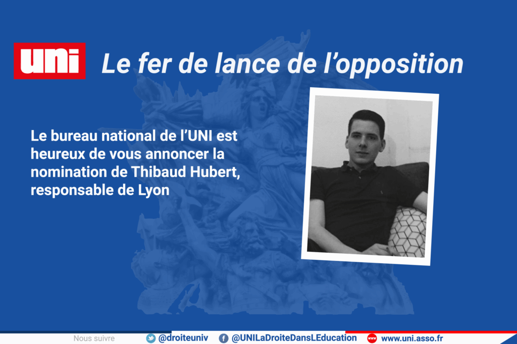 Nouveau responsable pour l&rsquo;UNI Lyon