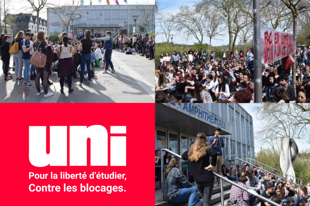 A l’université de Tours, les étudiants ont voté la fin du blocage