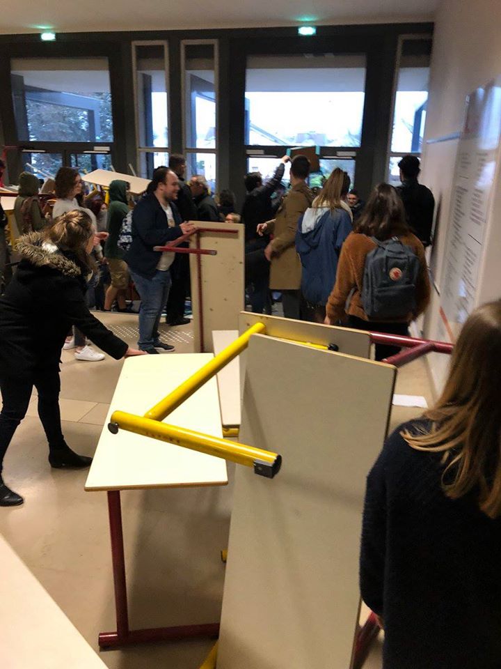 L&rsquo;UNI et les étudiants débloquent leur fac !
