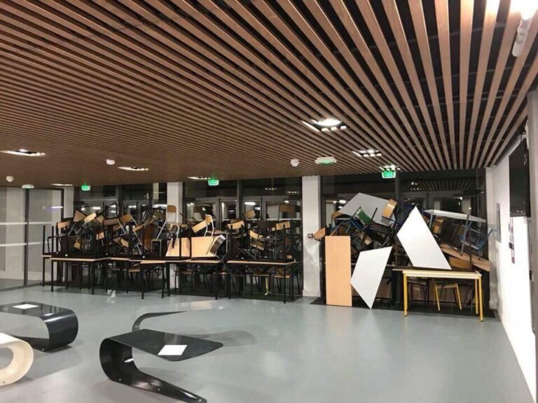 La Fac de lettres totalement bloquée, la menace plane sur la Fac de Droit…