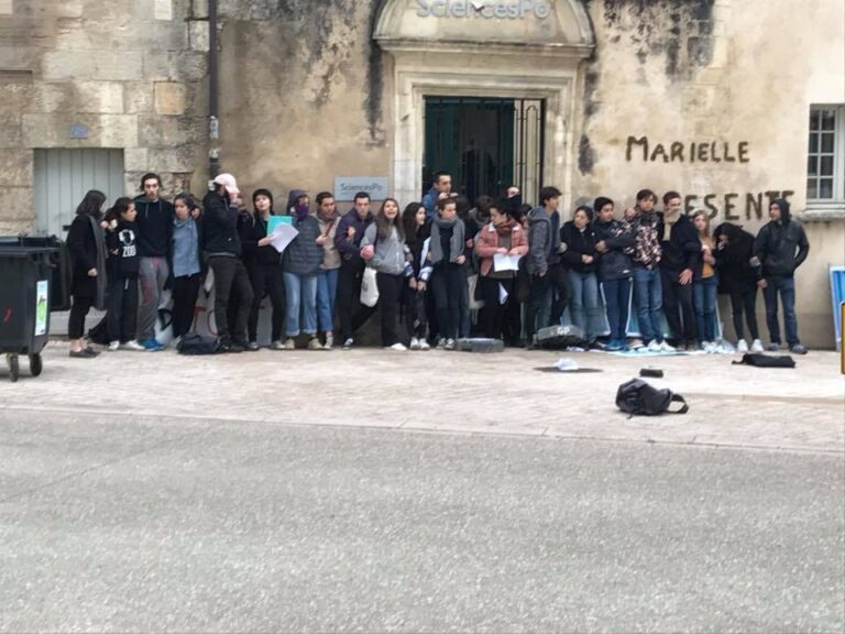 Blocage du campus de Sciences Po