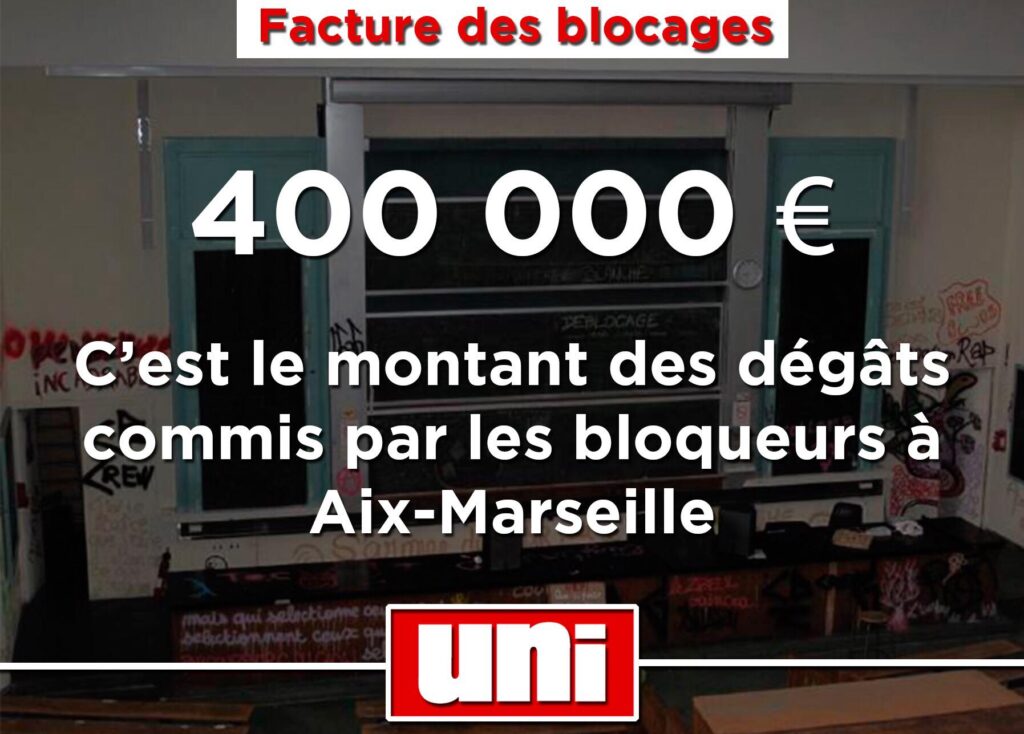 Déblocage réussie, de très nombreux dégâts…