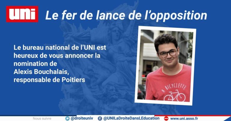 L&rsquo;UNI Poitiers change de responsable