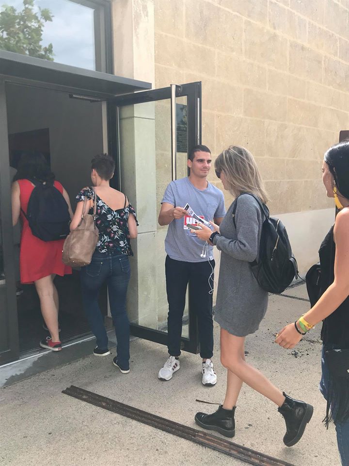 Nous terminons la semaine avec les L1 Droit