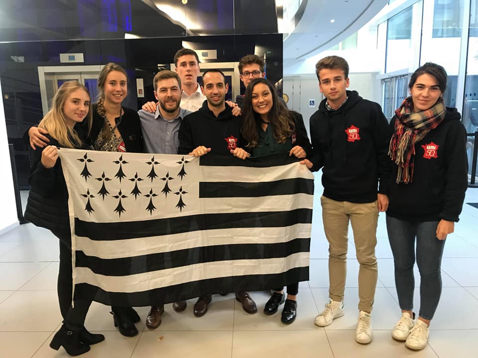 Délégation de l&rsquo;UNI Bretagne aux 50 ans de l&rsquo;UNI