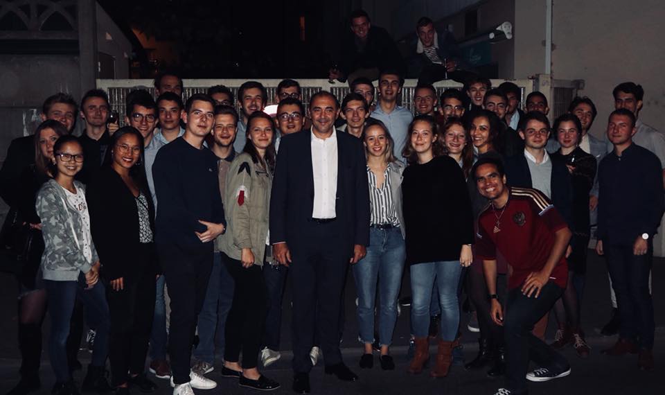 Repas avec Gilles Gascon