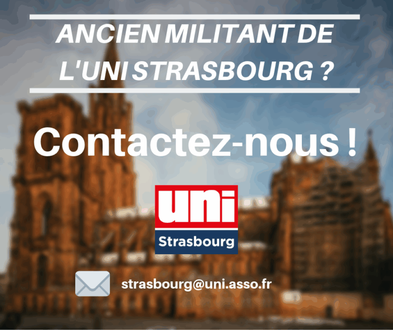 Réunion du mardi 6 novembre 2018 : Lancement de la Section Alumni de Strasbourg