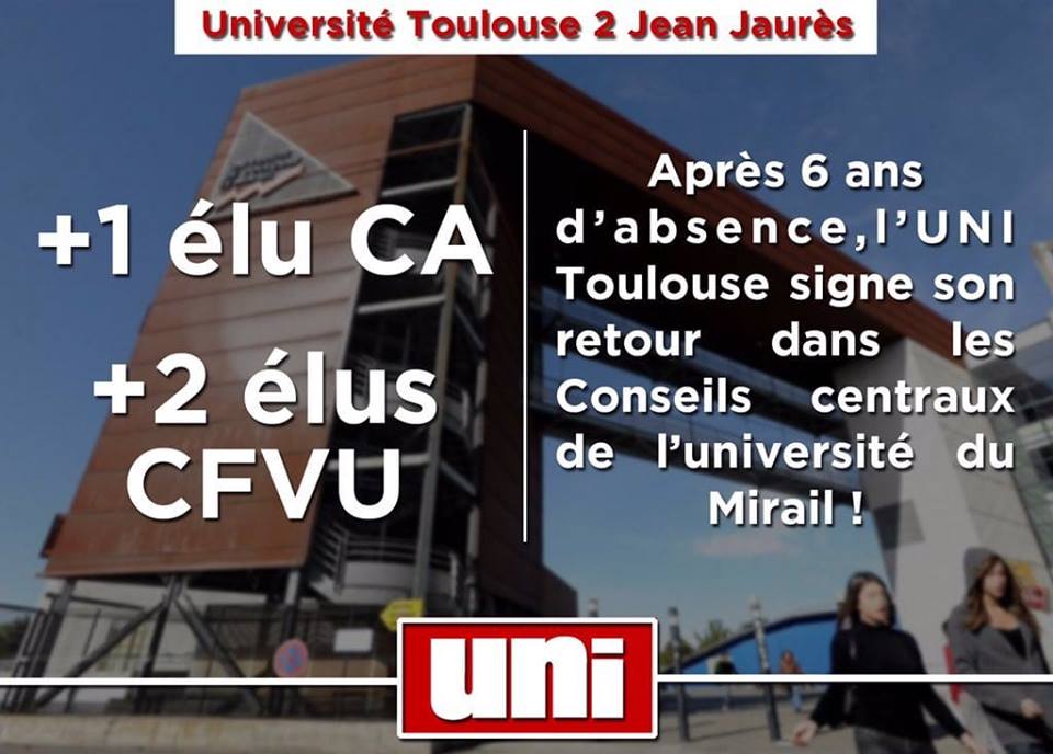 L&rsquo;UNI Toulouse fait son grand retour au Mirail !