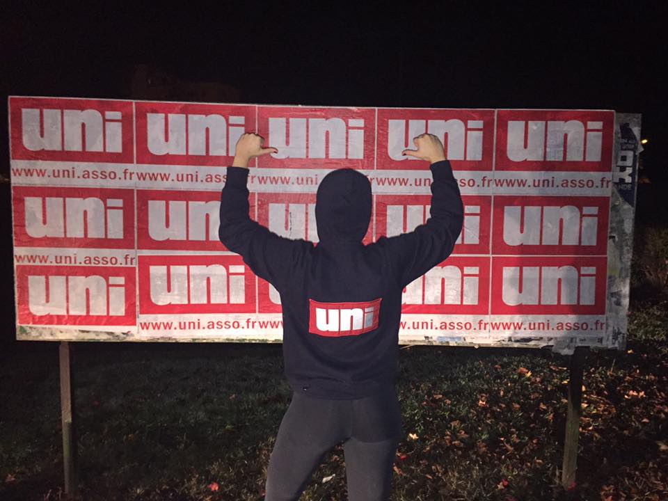 Nuit de collage pour l&rsquo;UNI Pau