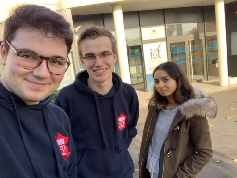 L&rsquo;UNI Poitiers en campagne pour les élections CROUS