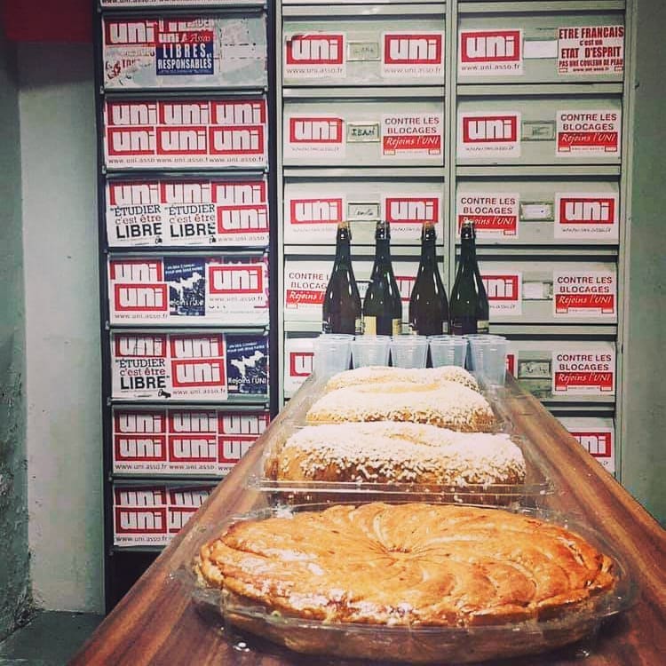 Gâteau des rois de l&rsquo;UNI Toulouse