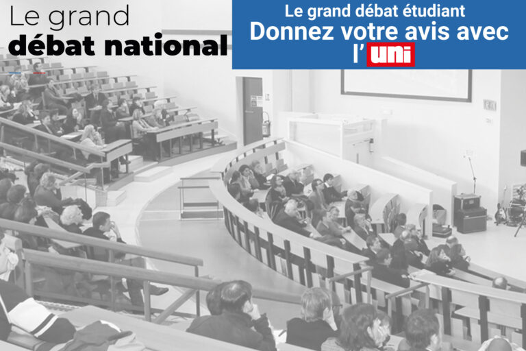 Le grand débat étudiant
