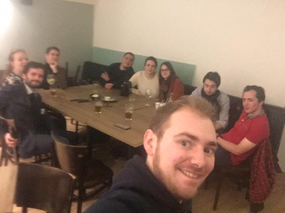 Apéro de section pour préparer les prochaines événements