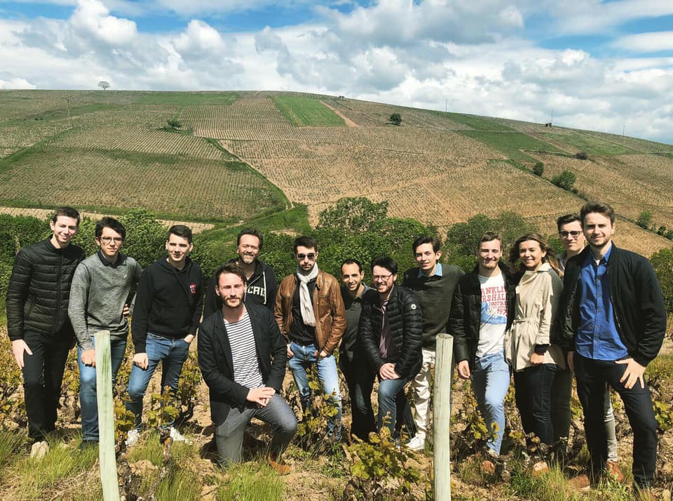 Dégustation de vins dans le Beaujolais