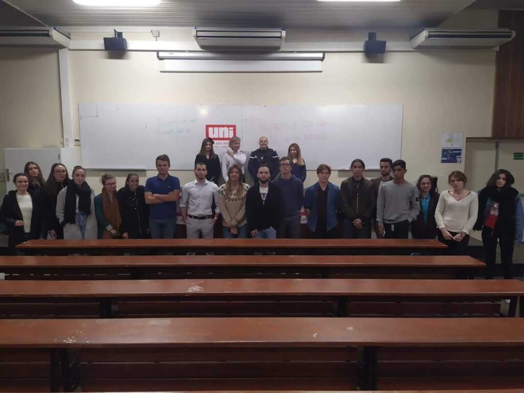 Première conférence sur les métiers de la sécurité