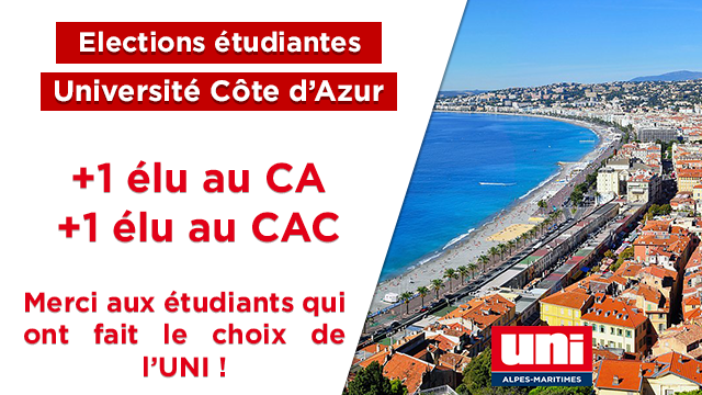 De beaux résultats pour l&rsquo;UNI Nice !