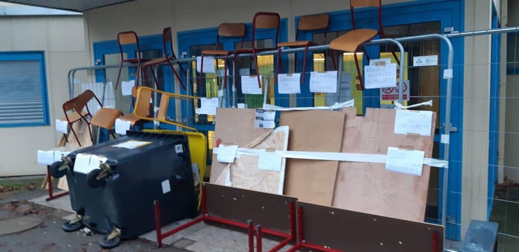 L&rsquo;UNI Strasbourg participe au déblocage des bâtiments