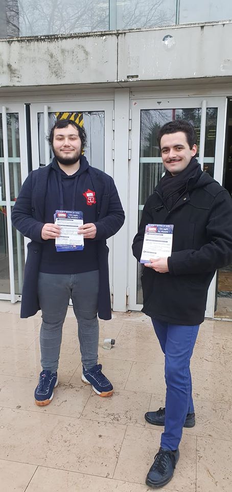 Rencontre avec les étudiants pour préparer les élections