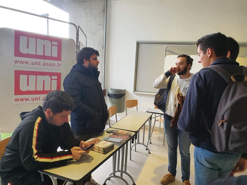 L&rsquo;UNI Toulouse en campagne pour les élections UFR d&rsquo;UT1