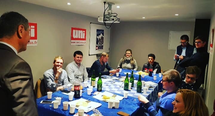 Traditionnelle galette des Rois de l&rsquo;UNI Limoges