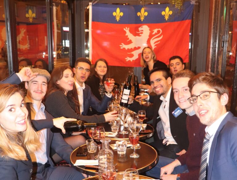 Délégation de l&rsquo;UNI Lyon pour la 34ème Convergence nationale