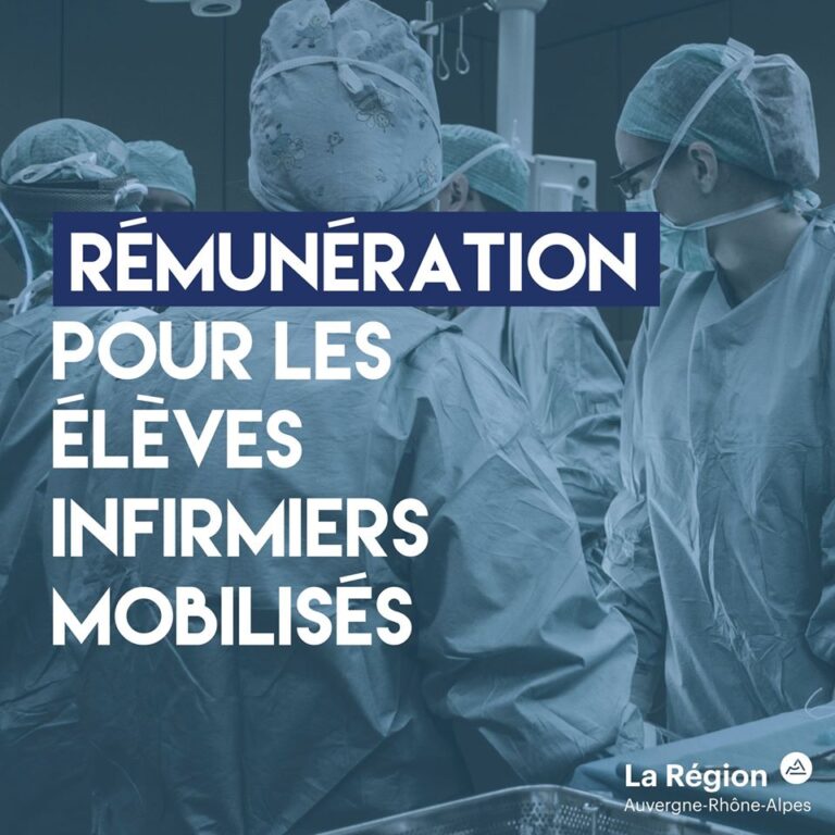 L&rsquo;UNI Auvergne-Rhône-Alpes obtient la rémunération des étudiants infirmiers mobilisés contre le COVID-19