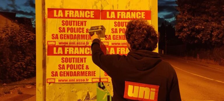 A Rouen la France soutient ses forces de l&rsquo;ordre !