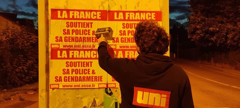 A Rouen la France soutient ses forces de l&rsquo;ordre !