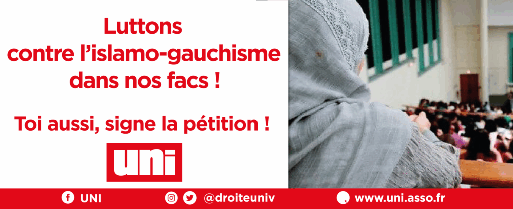 Luttons contre l&rsquo;islamo-gauchisme dans nos facs !