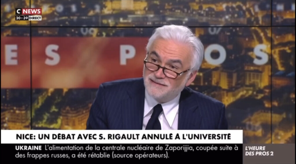 L&rsquo;UNI dénonce la censure de sa conférence sur CNEWS !
