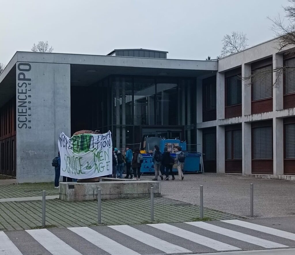 L’UNI demande à ce que l’extrême-gauche cesse immédiatement de bloquer Sciences Po Grenoble